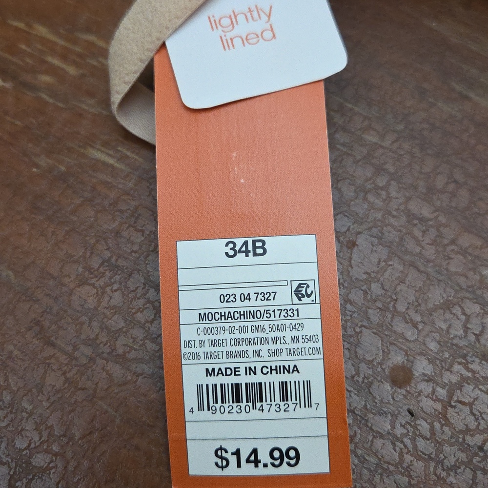 Racerback Bra 34B - Picture 4 of 4